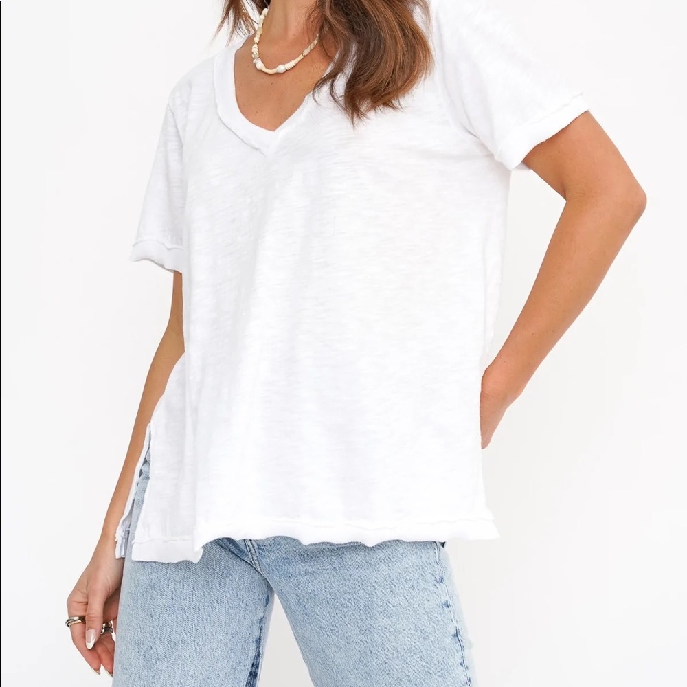 NWOT Project Social T White Tee